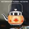 Hammered Finish Metal Tea Kettle 1L Capacity Stovetop Tea Kettle Stainless Steel Teapot  Hotel Use