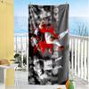 Victory Celebration Moment Beach Towel Soft Durable Quick-Dry Comfortable Lightweight