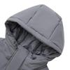 New Balance Down Jackets Men's Gray Hooded Moderate Other (Unisex) Down Jackets AMJ33322 TTM