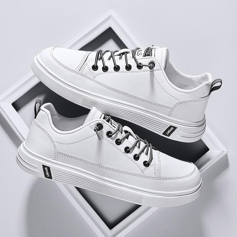 Модная мужская обувь Кроссовки Трендовая повседневная обувь Дышащие кроссовки для отдыха Мужские кроссовки Нескользящая обувь Мужская вулканизированная обувь