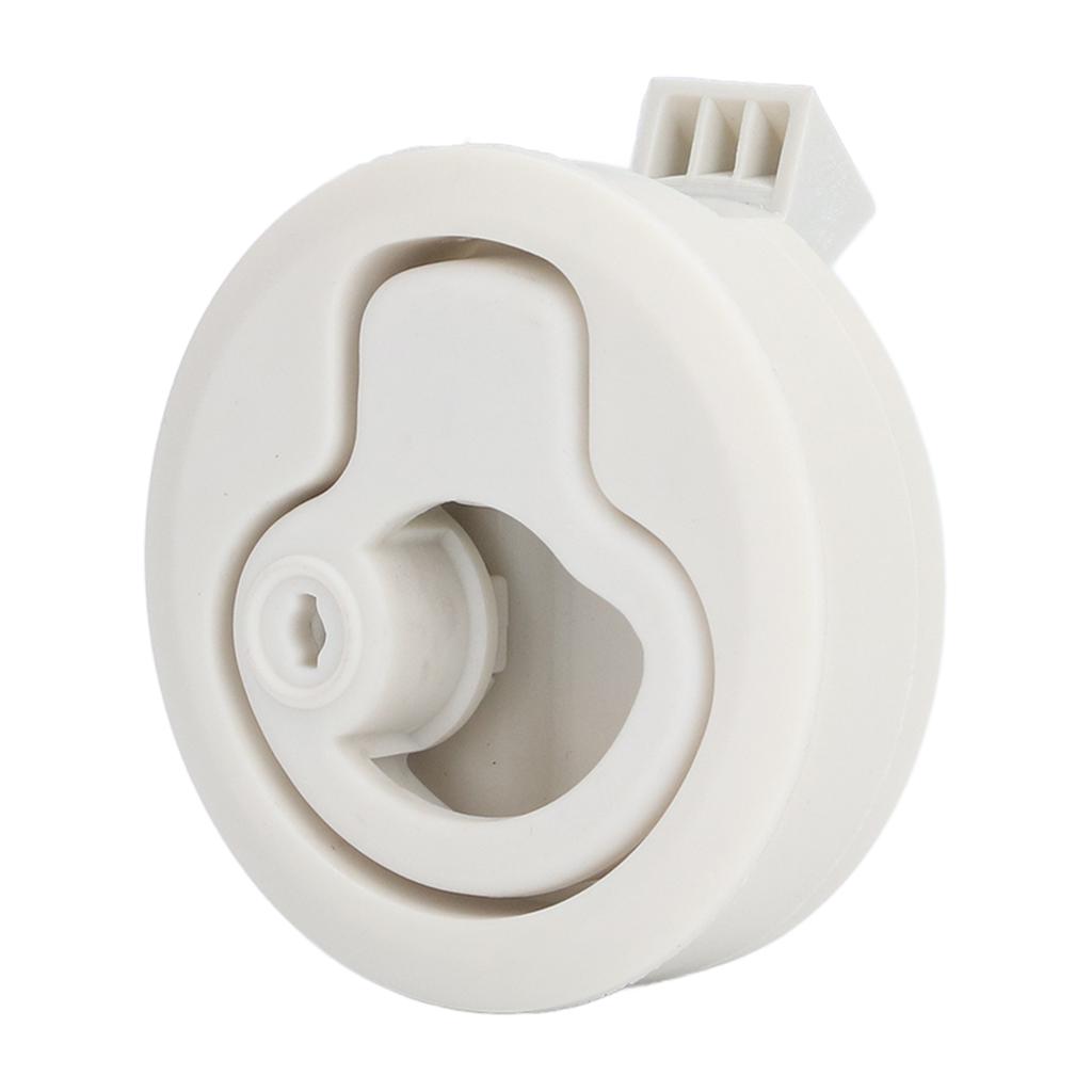 Замок двери шкафа автодома Врезной круглый из цинкового сплава с 2 ключами Защита от ржавчины Скользящий для яхты дома