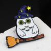 Zinc Zinc Zinc Alloy Halloween Funny Brooch Pumpkin Flying Broomstick Cat Brooch Skeleton Brooch  Halloween