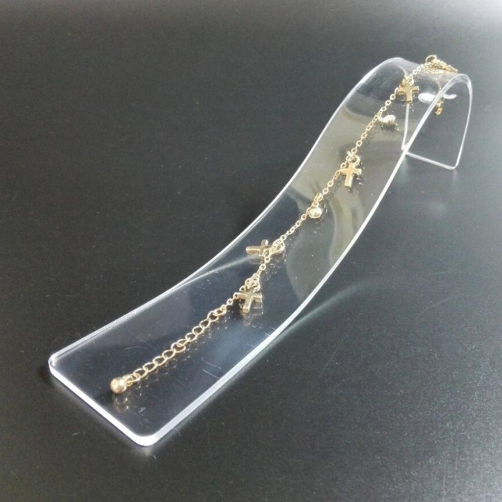 Convenient Wristchain Organizer Portable Jewelry Display Stand for Bracelets and Necklaces Stylish Jewellery Holder