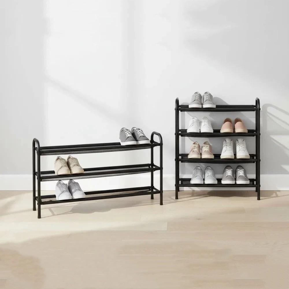 Adjustable Storage Shoe Storage Organizer Flexible Storage Adjustable Shoe Rack Doorway