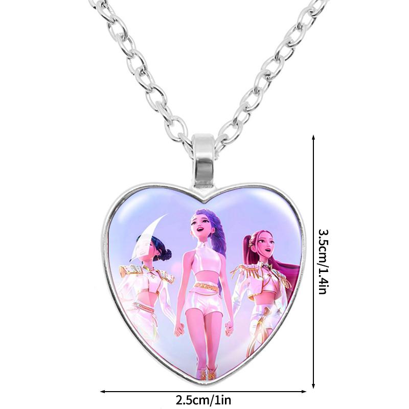 K-pop Демон HHunte Браслет Huntrix Ожерелье Браслет Аниме Охотник Подвески Подвески Принадлежности для вечеринок Подарок для фанатов