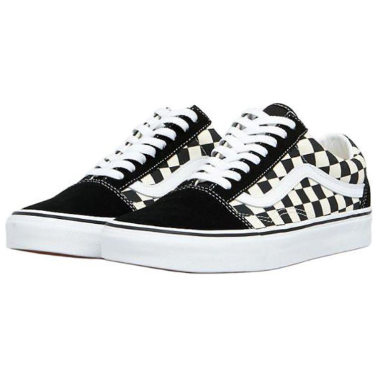 Vans Old Skool Удобные Универсальные Мягкие Низкие Кеды для Скейтборда Унисекс Кроссовки Черные Белые VN0A38G1P0S1