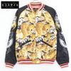 HOUSTON 51363 Hundred Tigers Souvenir Sukajan Jacket Jacket M blackUsed