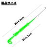 PAVIKE Hook Remover Set of 3, Quick and Easy Fishing Hook Remover, Portable and Lightweight, Durable and Rust-Resistant, Perfect for Fishing (Random