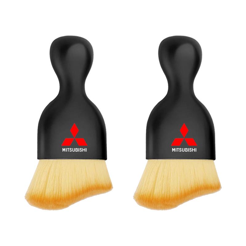 Car Interior Cleaning Tool Dashboard Air Outlet Soft Brush For Mitsubishi Pajero Outlander XL Montero Lancer Triton l200 Galant