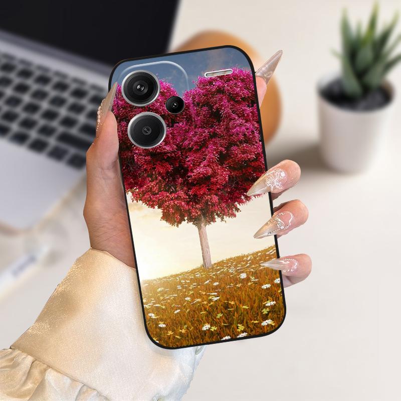 Чехлы Для Redmi Note 13 Pro 4G 5G Мягкий Силиконовый Чехол Из ТПУ Для Redmi Note 13 Pro+ Fundas 13 Pro Plus Защитный Бампер