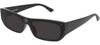 Balenciaga BB0080S Unisex Sunglasses BLACK/GREY 99/1/140