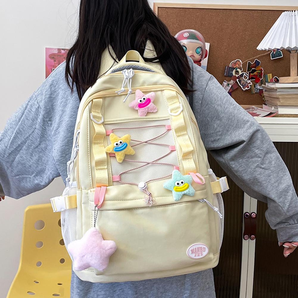 Рюкзак для женщин, многокарманный рюкзак, большой емкости, нейлоновый рюкзак на молнии для путешествий, поездок на работу и отдыха