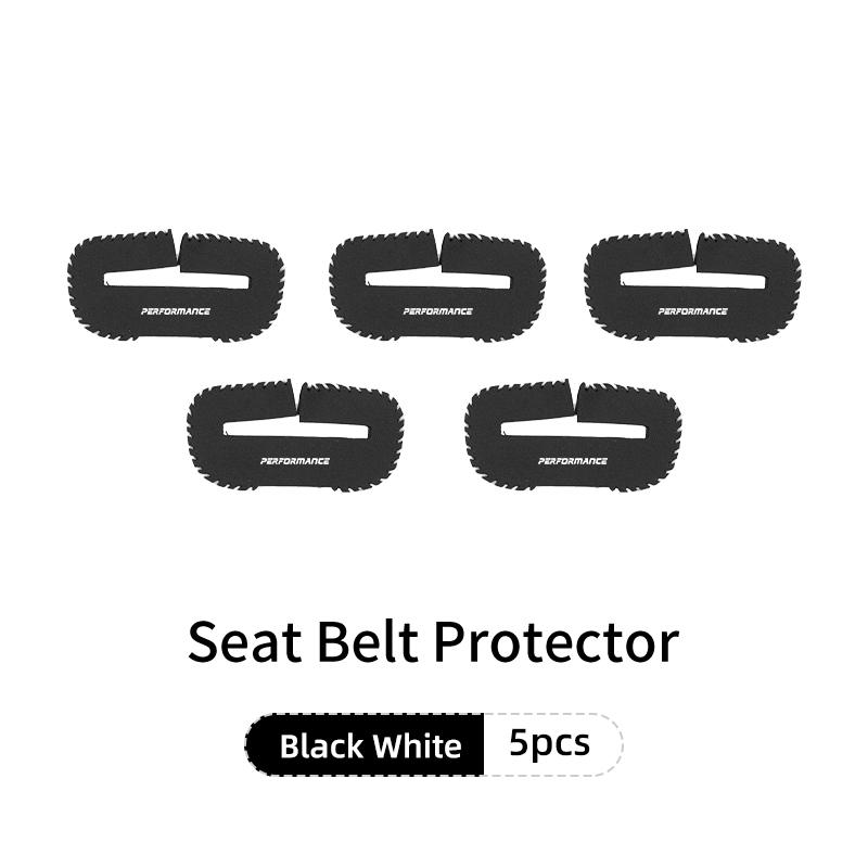 LPTJD1 2026 Car Sticker Car Seat Belt Buckle Wear-resistant Plug Protective Cover For BMW X1 X3 X4 X5 X7 G20 G38 F20 F39 F48 E46 E60 E3