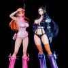 26cm/10.23in Anime One Piece Action Figure Robin Figure Nami Figure PVC Toys Statue Model Collectible Toys Gifts