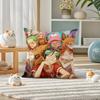 One Piece Crocodile Warlord Anime Plush Pillow Cover Soft Short Plush Cushion Cover For Sofa Bedroom Home Decor Gift Decoration