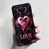 Для Sony Xperia 1 Чехол Роскошный Милый Кролик Любовь Забавный Черный ТПУ Мягкий Силикон Защитная Задняя Крышка Для Чехла Телефона Sony Xperia1