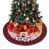 Party Supplies Xmas Layout Creative DIY Floor Mat Cover Xmas Tree Skirt Christmas Carpet Xmas Decor