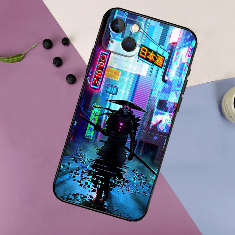 Japan Samurai Ninja Phone Case For IPhone 18 11 12 13 14 16 15 Pro Max Mini 7 8 Plus X XR XS Max Bumper Cases Cover