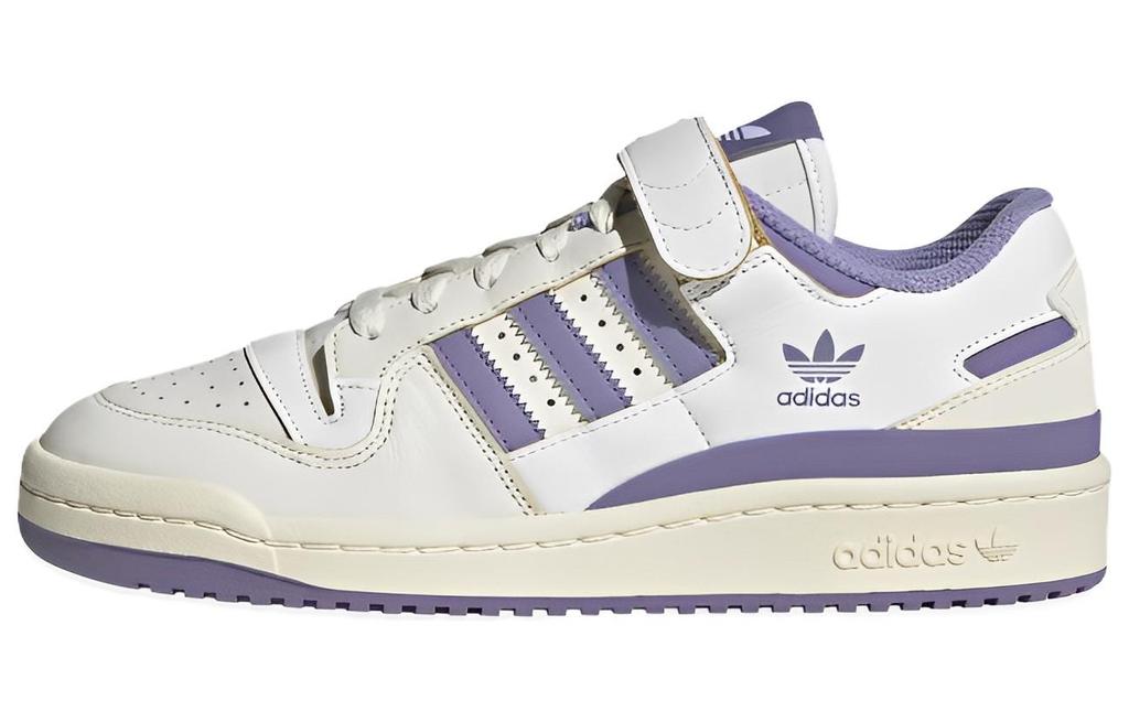 Кроссовки Adidas Originals Forum Wmns 84 Low 'Off White Purple' Женские HQ4375