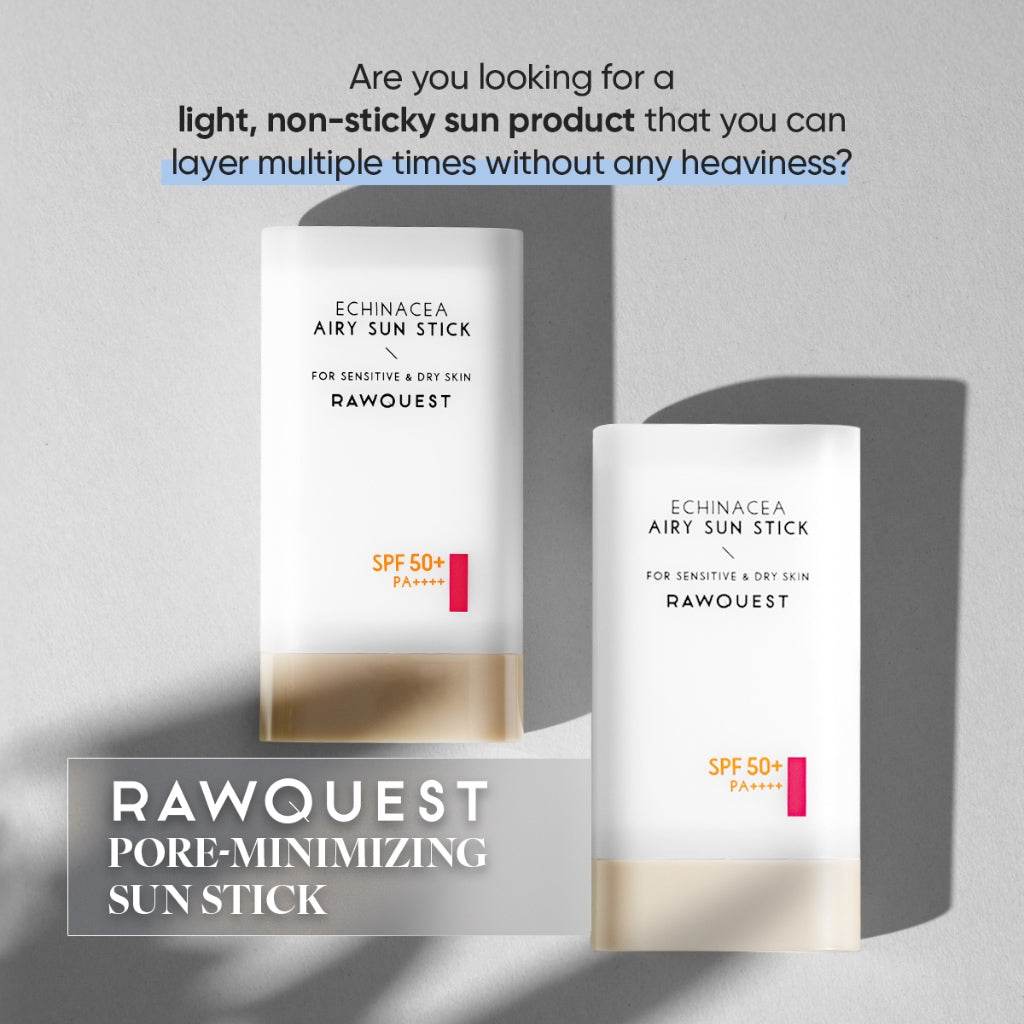 Rawquest эхинацея воздушный сан стик spf50+ pa++++