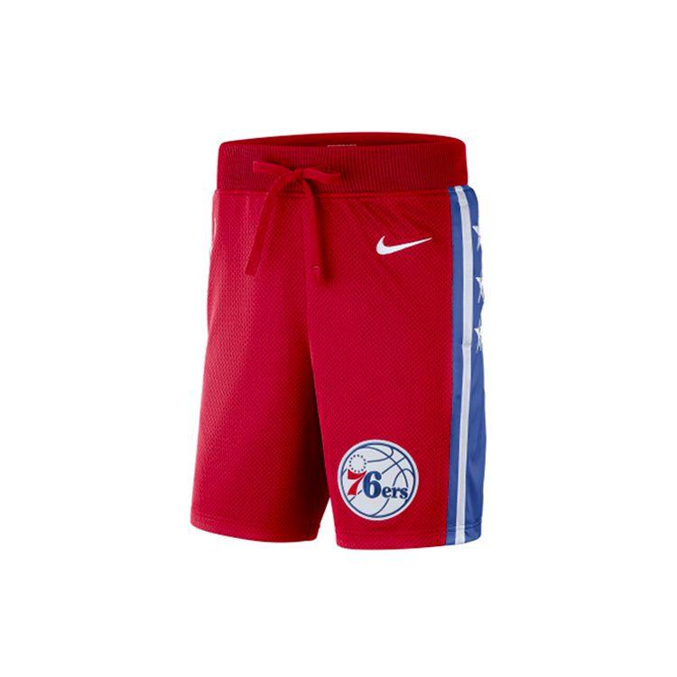 Nike Мужские баскетбольные шорты Philadelphia 76ers красные AV6622-657