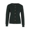 [French Elegant Wool Cardigan] Women's 25 Year Winter Style Fashionable Commuting Essential Temperament Round Neck Knitted Sweater