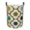 Складная корзина для белья Orla Kiely Multi Stem, Цветы в стиле Mid Century Modern, Корзина для одежды для детей, Контейнер для хранения игрушек
