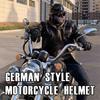 Vintage Motorcycle Cruiser Helmet Open Face Helmet Half Helmet Motorcycle Germany Face Safety Helmet Retro Scooter