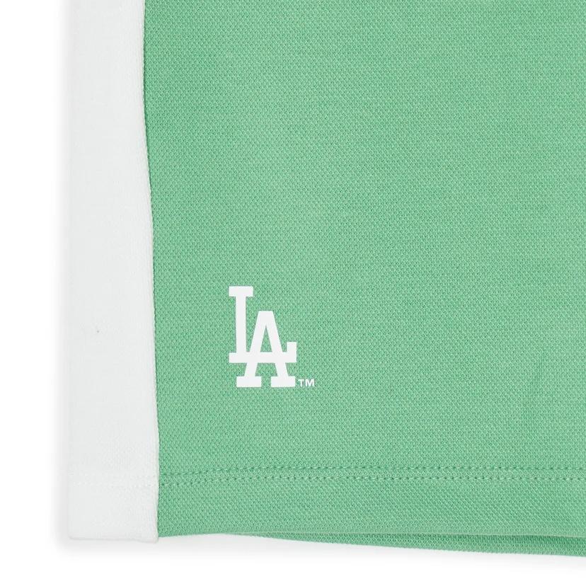 Новые женские повседневные шорты MLB Varsity LOS ANGELES DODGERS, зеленые 3FSPV0243-07GNM