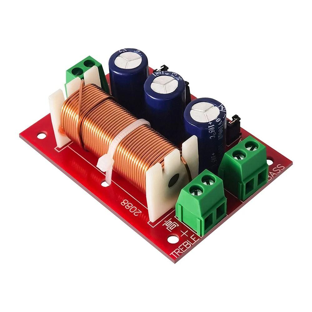 1Pcs 400W High Power Frequency Divider Adjustable Bass Treble Board Full Range Audio DIY