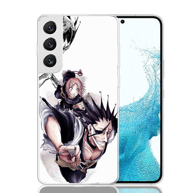 Чехол для телефона Bleach с изображением Зараки Кенпачи для Samsung Galaxy S26 S25 Edge S24 S23 FE S22 Ultra S21 Plus S20 + Fundas Cover Coque Galaxy