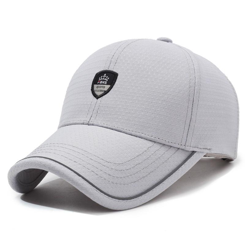 Кепка для мужчин среднего возраста, летняя дышащая бейсбольная кепка, сетка для защиты от солнца