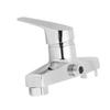 Zinc Alloy Bathroom Bathtub Single Handle Faucet Wall Mounted Bath Shower Valve Mixer Tap