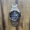 Б/у Мужские часы CITIZEN ATESSA Eco-Drive Радиоуправляемые на солнечной батарее Рабочие ATP53-2702