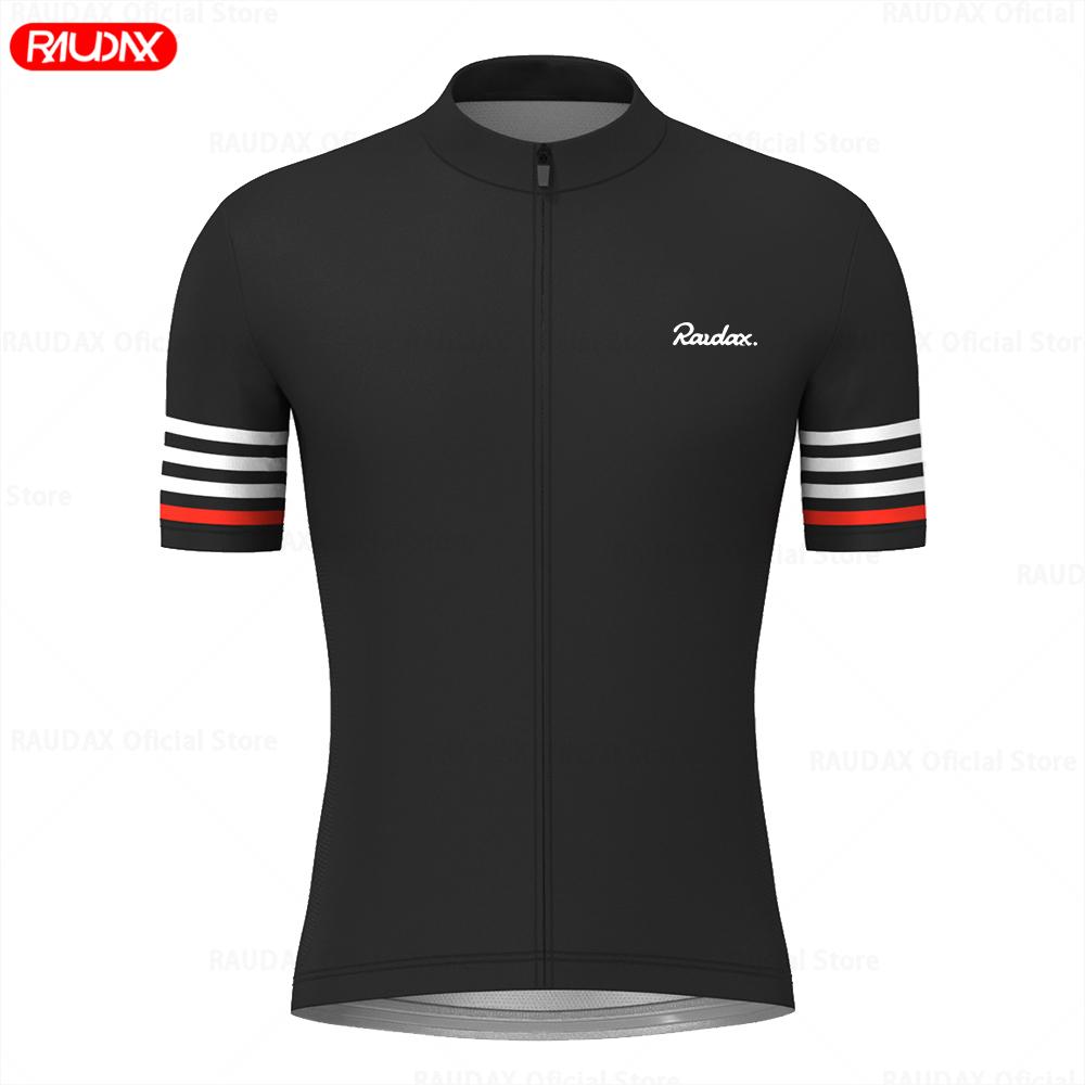 Raudax Mtb clothing Men Cycling Jersey Youth Cycling Racing Top Cycling Clothes Shirt Maillot Summer Triathlon Bicycle Bike Wear