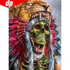 Diamond Painting Skull Diamond Mosaic Full Layout Cartoon Diamond Embroidery Nature Pictures
