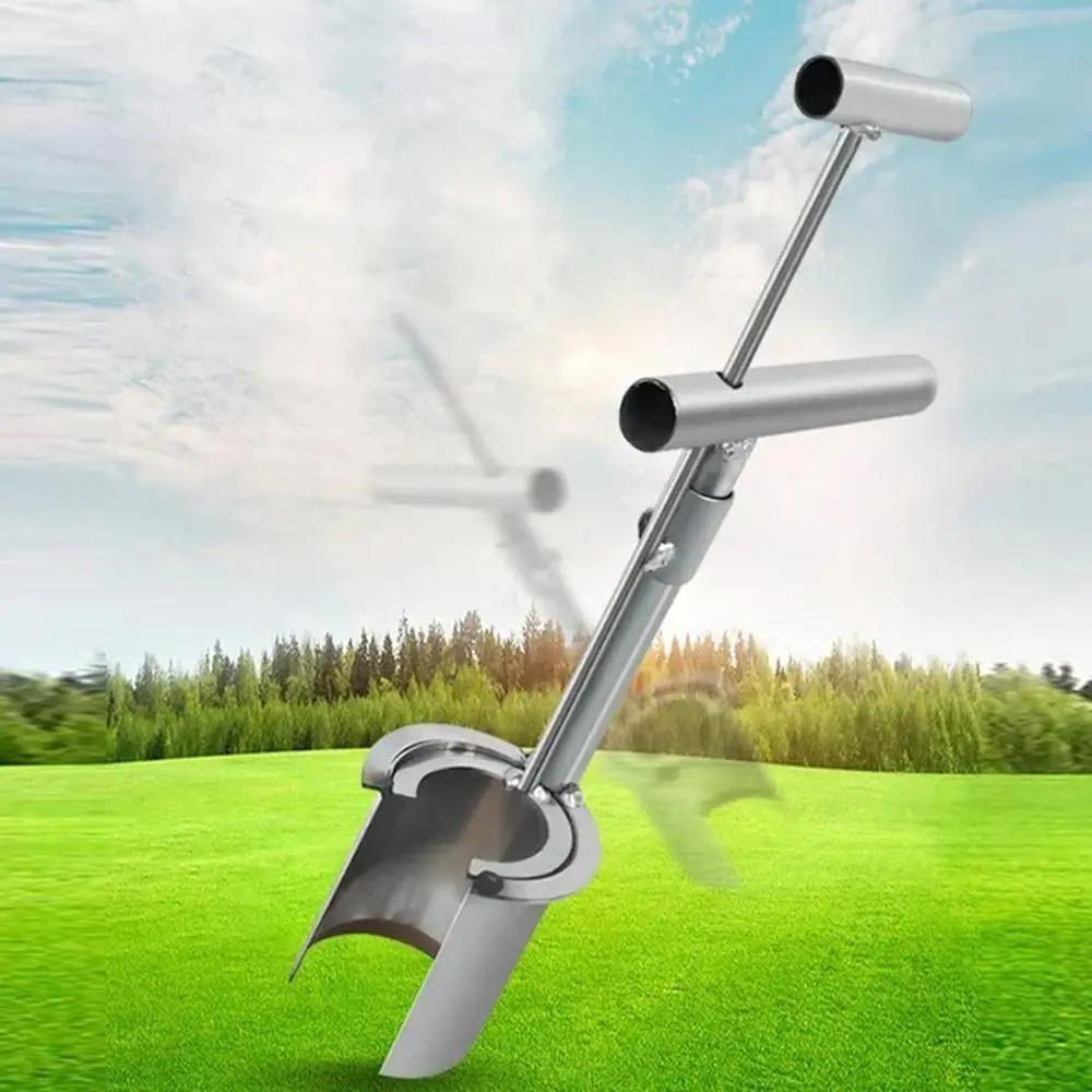 Handheld Planting Tool Durable Bulb Planter Tool Turf Insertion Tool Soil Sampler Gardening