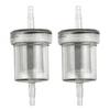 2pcs Diesel Filter Fuel 4mm ID 77mm Long Air Heater Car In-line Practical