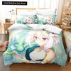 3D Print Anime Girls The Ryuo's Work Is Never Done Bedding Sets Duvet Cover Set With Pillowcase Twin Full Queen King Bedclothes