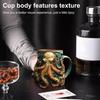 Cthulhu-Inspired Octopus Beer Mug Medieval Pirate Viking Tankard 3D Dragon Collector Cup for Bar Home Decor Unique