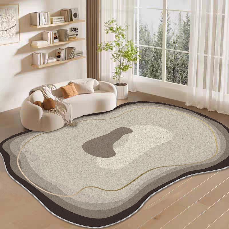 Nordic Irregular Carpet Спальня Прикроватный ковер Впитывающий Грязеотталкивающий Противоскользящий Гостиная Ковер