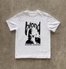 Rapper Frank Retro Graphic T Shirt Men's Hip Hop Ocean Album Clothing T-Shirts Y2k Unisex Blond Fashion Oversized Cotton T-shirt