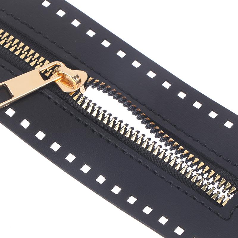 Кожаная молния, полезная для вязания крючком сумки, аксессуары для шитья, сумка из искусственной кожи, молния