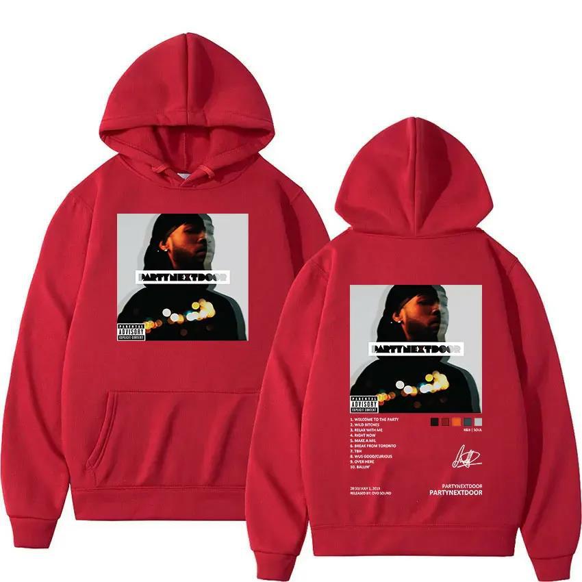 Rapper Partynextdoor Cover Music Album Hoodie Men'S Hip