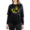 DC Comics Womens/Ladies Chibi Batman Swinging Sweatshirt