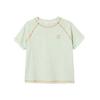 LUSON Children's Clothing Summer Breathable Shoulder Sleeve T-shirt