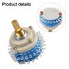 Compact Rotary Switch For Electronics 24 Step Rotary Switch Easy Installation Process Made-before-break Mechanism