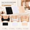 Elastic Adjustable Bra Lengthening Extender with Multiple Buckles