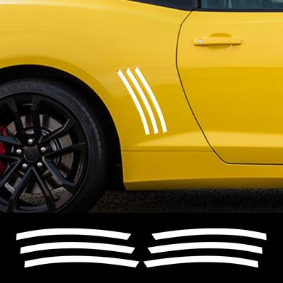 Для Chevrolet Camaro ZL1 Z28 RS SS Наклейки на кузов автомобиля Графика Вставки в боковые прорези Полосы Виниловая пленка Наклейки Тюнинг Автоаксессуары