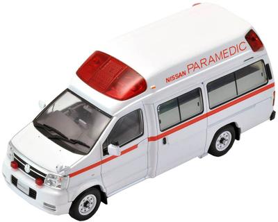 Tomica Limited Vintage Nissan Paramedic Готовая модель LV-N43-01a (Спецификация каталога)